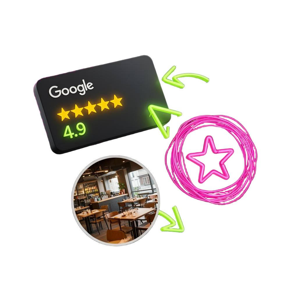 Google review cards